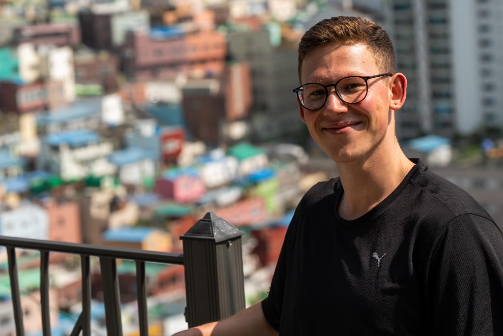 Gerome Oberste-Lehn in Japan